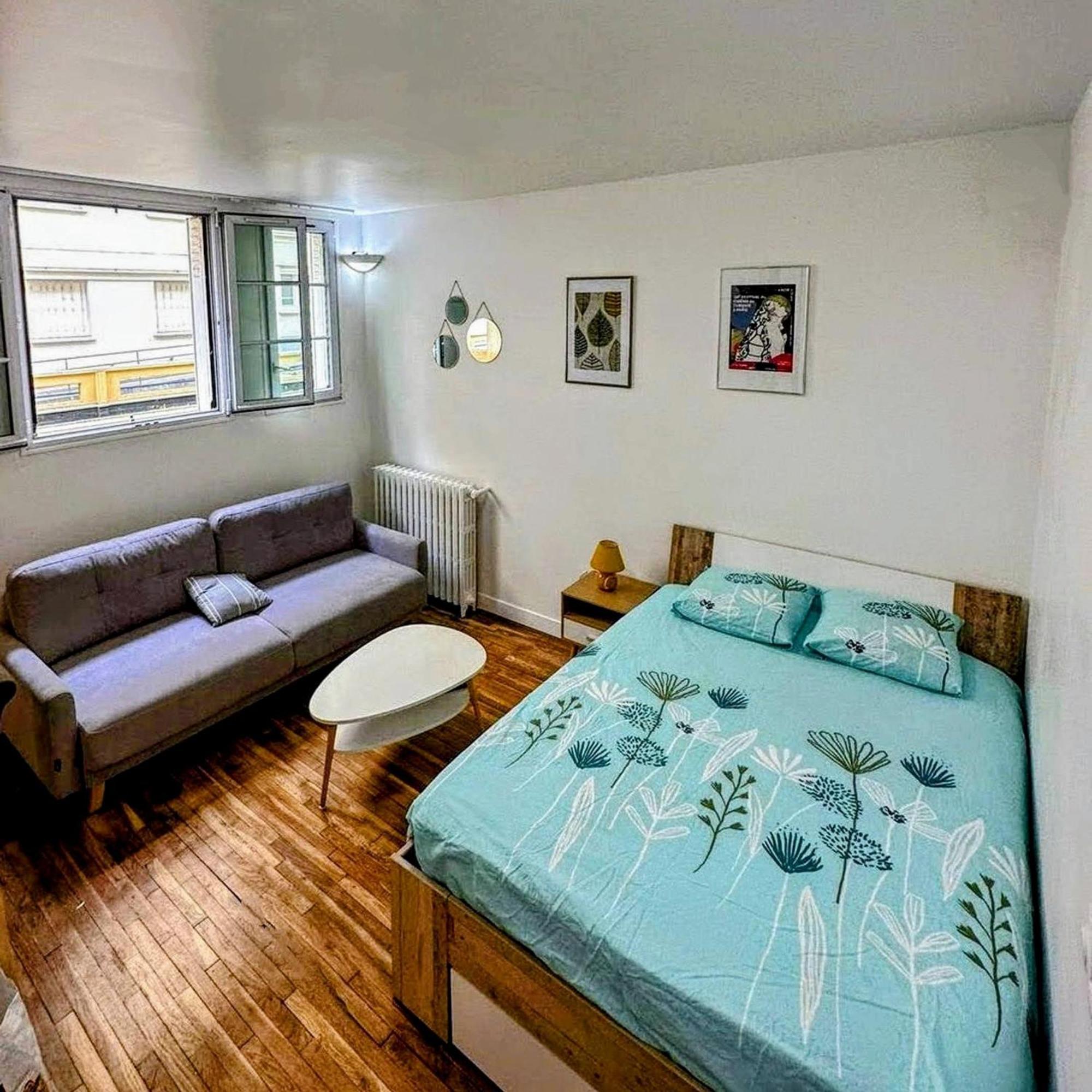Studio Jaures - Equipped Studio Near Paris With Private Bathroom Montrouge Exterior foto